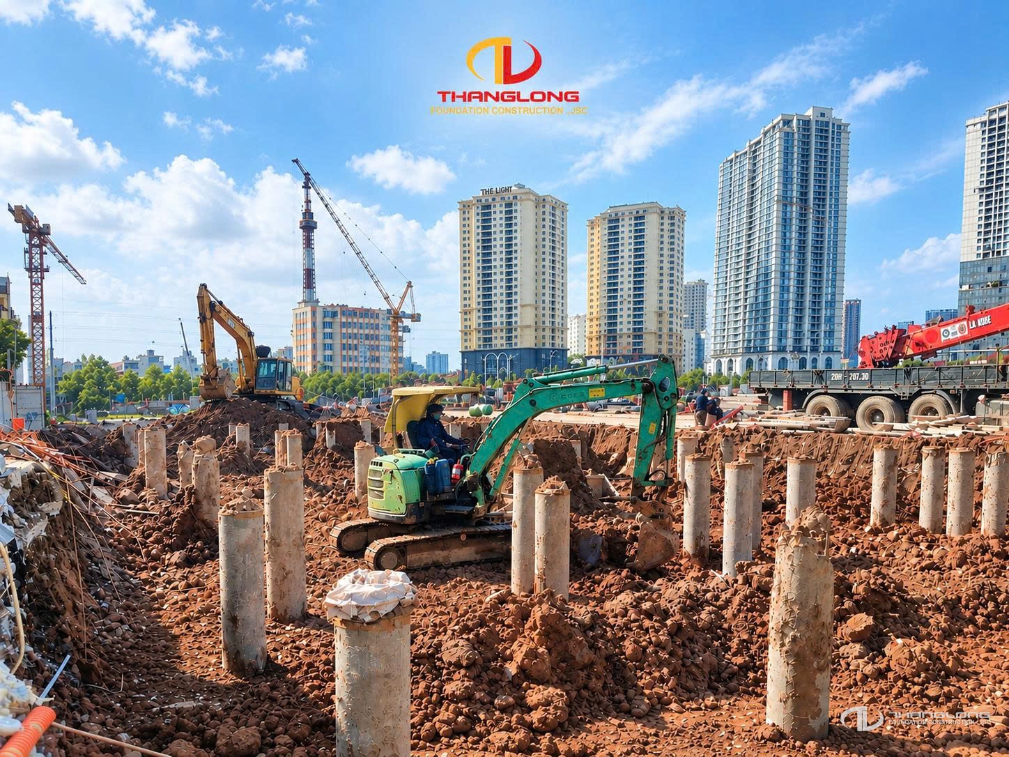 Nền Móng Thăng Long phối hợp với DELTA Group triển khai Dự án Tổ hợp trung tâm thương mại, văn phòng và nhà ở – MIC Tower, hạng mục Nhà liền kề